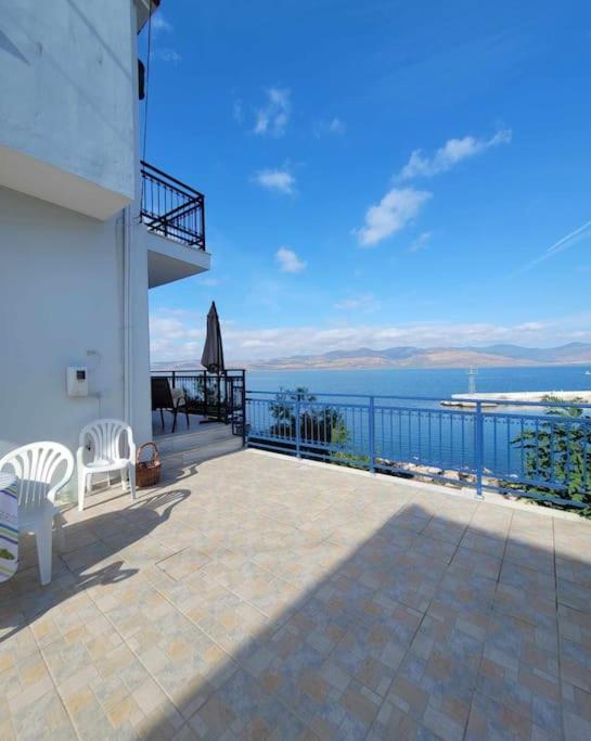 Ocean Vista Retreat Villa Skala Polichnitou Buitenkant foto