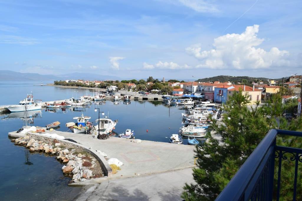 Ocean Vista Retreat Villa Skala Polichnitou Buitenkant foto
